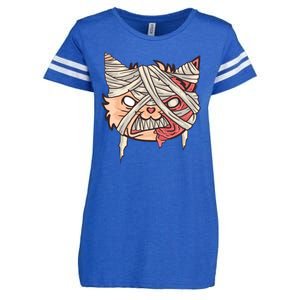 Angry Mummy Cat Enza Ladies Jersey Football T-Shirt