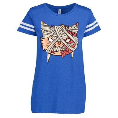 Angry Mummy Cat Enza Ladies Jersey Football T-Shirt