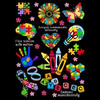 Autism Mashup Collage Backpack