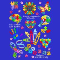 Autism Mashup Collage Kids T-Shirt