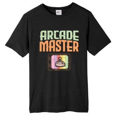 Arcade Master Classic Controller Retro Gaming Arcade Gift Tall Fusion ChromaSoft Performance T-Shirt