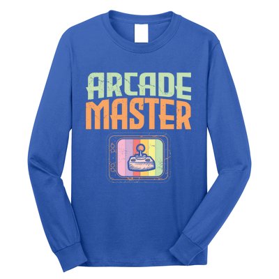 Arcade Master Classic Controller Retro Gaming Arcade Gift Long Sleeve Shirt