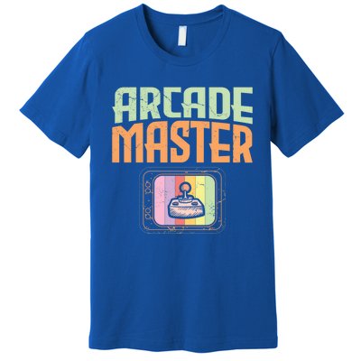 Arcade Master Classic Controller Retro Gaming Arcade Gift Premium T-Shirt