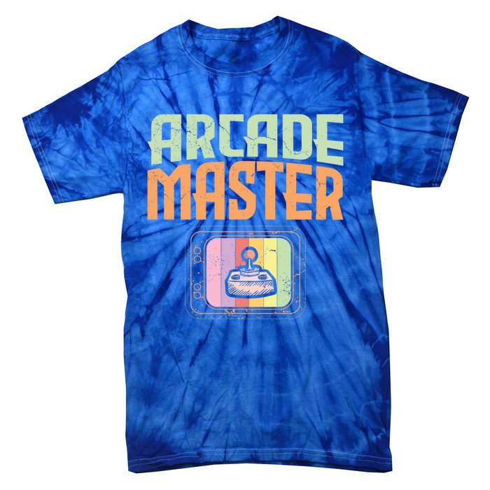 Arcade Master Classic Controller Retro Gaming Arcade Gift Tie-Dye T-Shirt