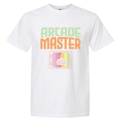 Arcade Master Classic Controller Retro Gaming Arcade Gift Garment-Dyed Heavyweight T-Shirt