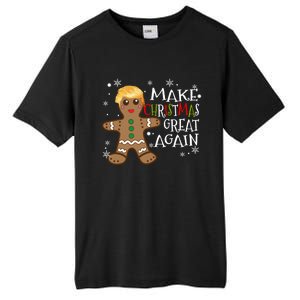 America Make Christmas Great Again Funny Trump Christmas Gift Tall Fusion ChromaSoft Performance T-Shirt