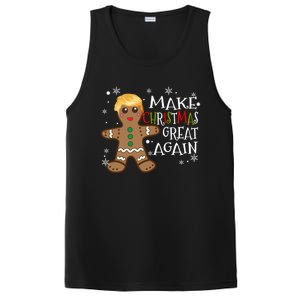 America Make Christmas Great Again Funny Trump Christmas Gift PosiCharge Competitor Tank