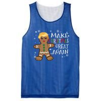 America Make Christmas Great Again Funny Trump Christmas Gift Mesh Reversible Basketball Jersey Tank