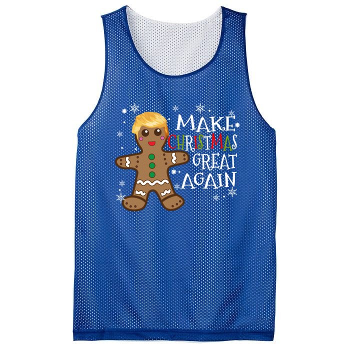 America Make Christmas Great Again Funny Trump Christmas Gift Mesh Reversible Basketball Jersey Tank