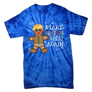 America Make Christmas Great Again Funny Trump Christmas Gift Tie-Dye T-Shirt