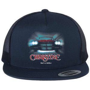 Awesome Movie Car Christine Flat Bill Trucker Hat