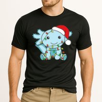Axolotl Merry Christmas Winter Axolotls Christmas Cooling Performance Crew T-Shirt
