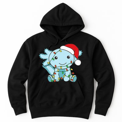 Axolotl Merry Christmas Winter Axolotls Christmas Hoodie