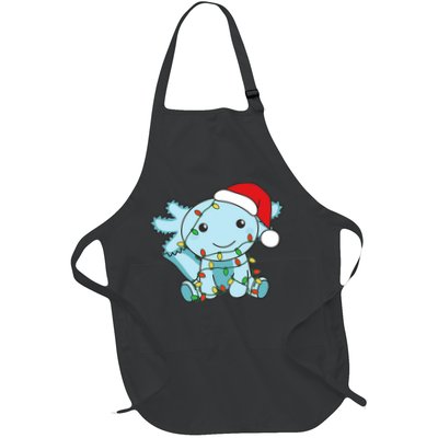 Axolotl Merry Christmas Winter Axolotls Christmas Apron