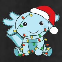 Axolotl Merry Christmas Winter Axolotls Christmas Adult Drive Performance Visor