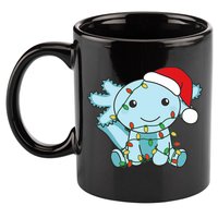 Axolotl Merry Christmas Winter Axolotls Christmas 11oz C Handle Ceramic Mug