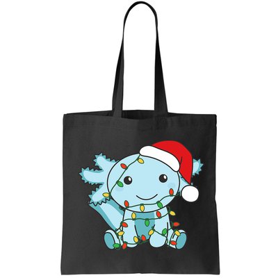 Axolotl Merry Christmas Winter Axolotls Christmas Bag