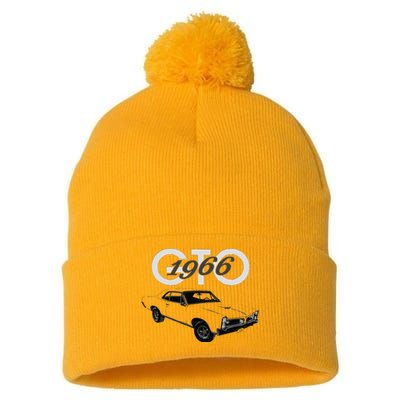 American Muscle Cars1966 Gto Classic Cars Car Guys 1960s Pom Pom 12in Knit Beanie