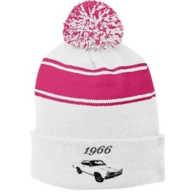 American Muscle Cars1966 Gto Classic Cars Car Guys 1960s Stripe Pom Pom Beanie