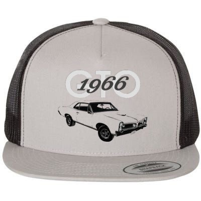 American Muscle Cars1966 Gto Classic Cars Car Guys 1960s Flat Bill Trucker Hat