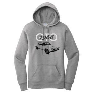 American Muscle Cars1966 Gto Classic Cars Car Guys 1960s Women's Pullover Hoodie