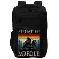 Attempted Murder Crows Impact Tech Backpack