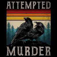 Attempted Murder Crows Backpack