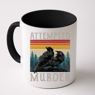 Attempted Murder Crows Mug