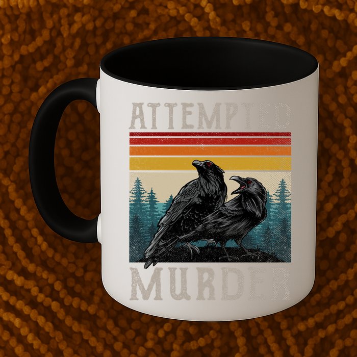 Attempted Murder Crows Mug