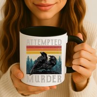 Attempted Murder Crows Mug