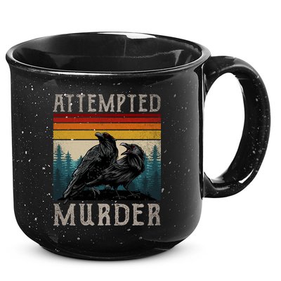 Attempted Murder Crows 15oz Campfire Ceramic Mug