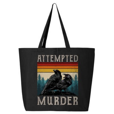 Attempted Murder Crows 25L Jumbo Tote