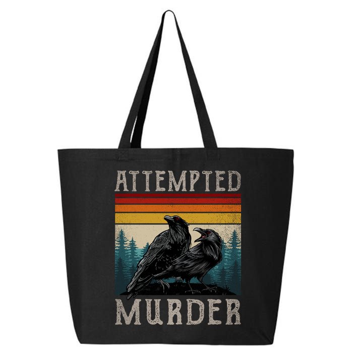 Attempted Murder Crows 25L Jumbo Tote