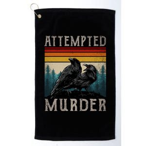 Attempted Murder Crows Platinum Collection Golf Towel