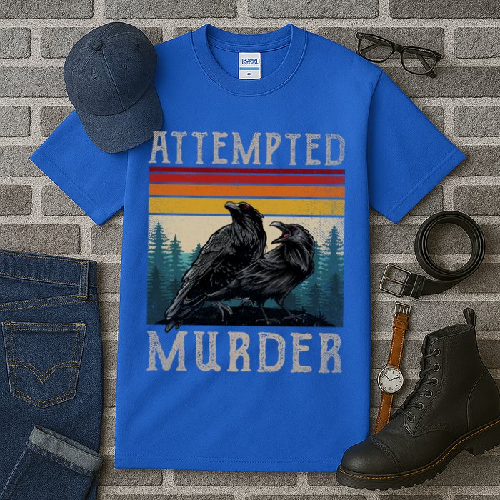 Attempted Murder Crows Tall T-Shirt