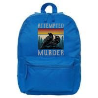 Attempted Murder Crows 16 in Basic Backpack