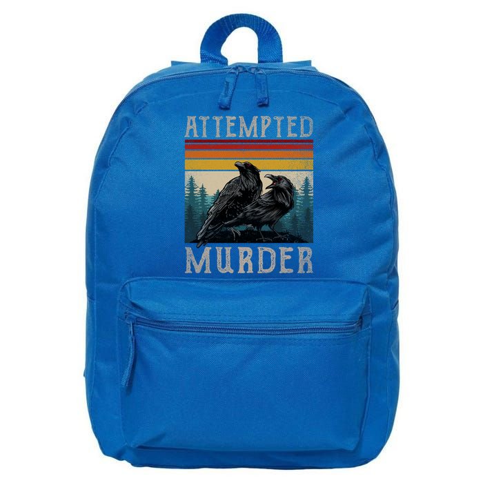 Attempted Murder Crows 16 in Basic Backpack