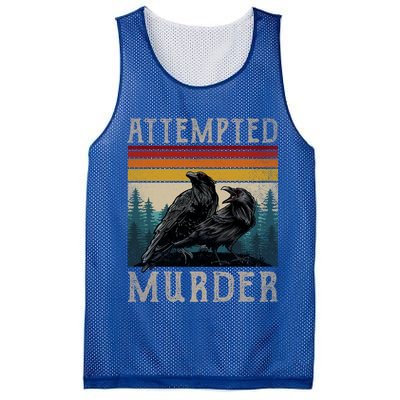Attempted Murder Crows Mesh Reversible Basketball Jersey Tank