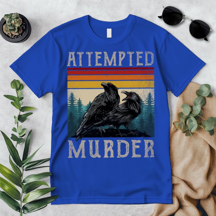 Attempted Murder Crows Premium T-Shirt