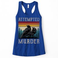 Attempted Murder Crows Womens Tank Top