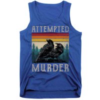 Attempted Murder Crows Tank Top