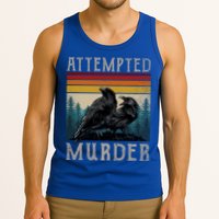 Attempted Murder Crows Tank Top