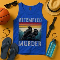 Attempted Murder Crows Tank Top