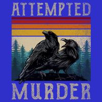 Attempted Murder Crows Tank Top