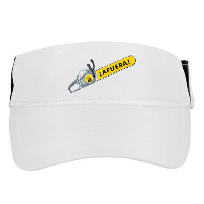 Afuera Milei Chainsaw Libertarian Ancap Liberty Freedom Adult Drive Performance Visor