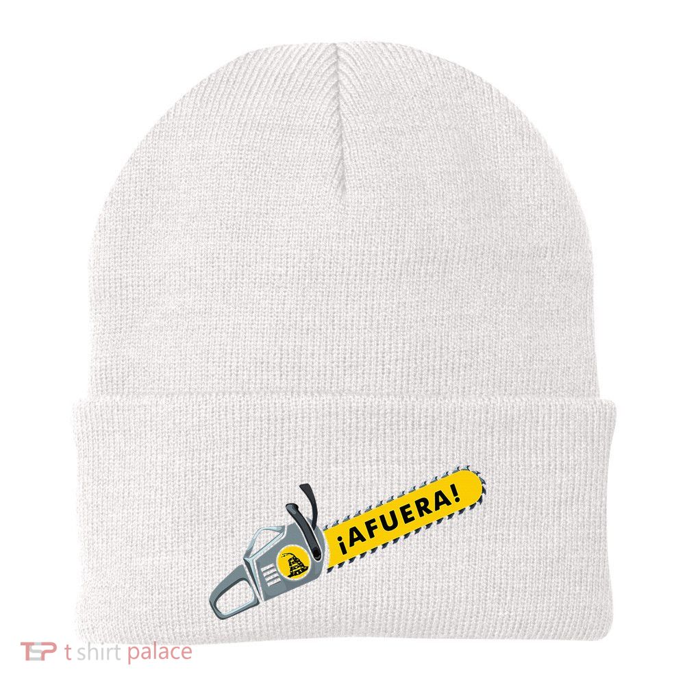 Afuera Milei Chainsaw Libertarian Ancap Liberty Freedom Beanie