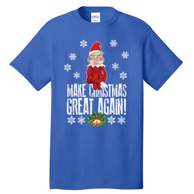 Awesome Make Christmas Great Again! Donald Trump Elf Great Gift Tall T-Shirt