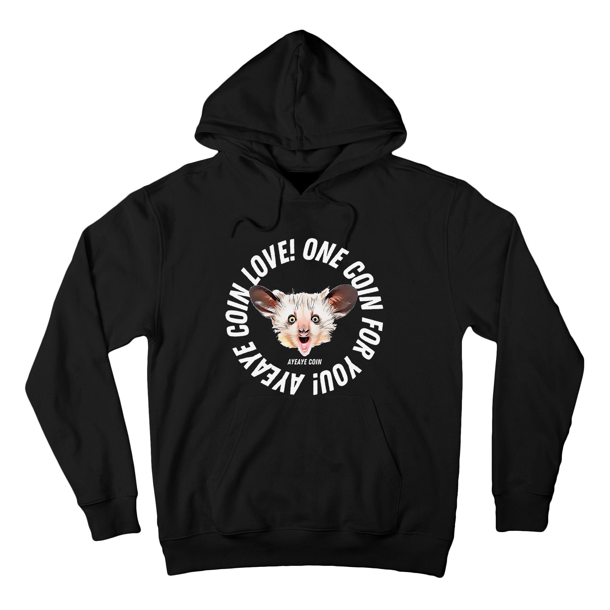 Ayeaye Meme Coin Crypto Cryptocurrency Aye Aye Tall Hoodie