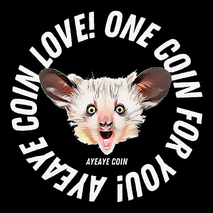 Ayeaye Meme Coin Crypto Cryptocurrency Aye Aye Cropped Pullover Crew