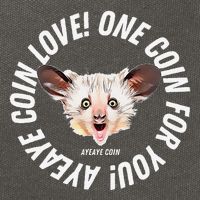 Ayeaye Meme Coin Crypto Cryptocurrency Aye Aye Cotton Canvas Backpack